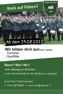 Wir bringen Euch die Flötentöne bei!!!