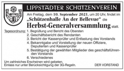 Schützen stellen heute Weichen