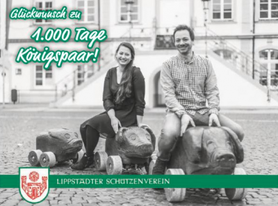 1000 Tage Königspaar