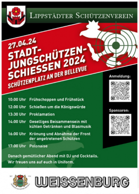 Erstes Stadtjungschützenschießen 