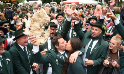 Partystimmung an der Bellevue