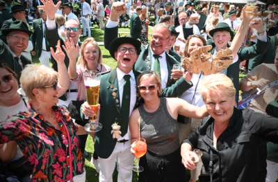 Lippstadt feiert neues Königspaar Susanne und Hendrik Mütherich