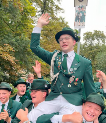 Timo Wahl lässt 1. Kompanie jubeln