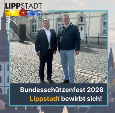 Lippstadt bewirbt sich um Bundesschützenfest 2028